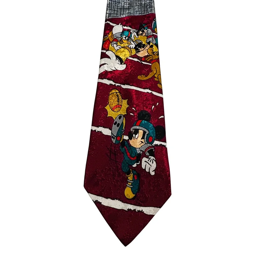 Vintage Disney Mickey Unlimited Tie 3.75